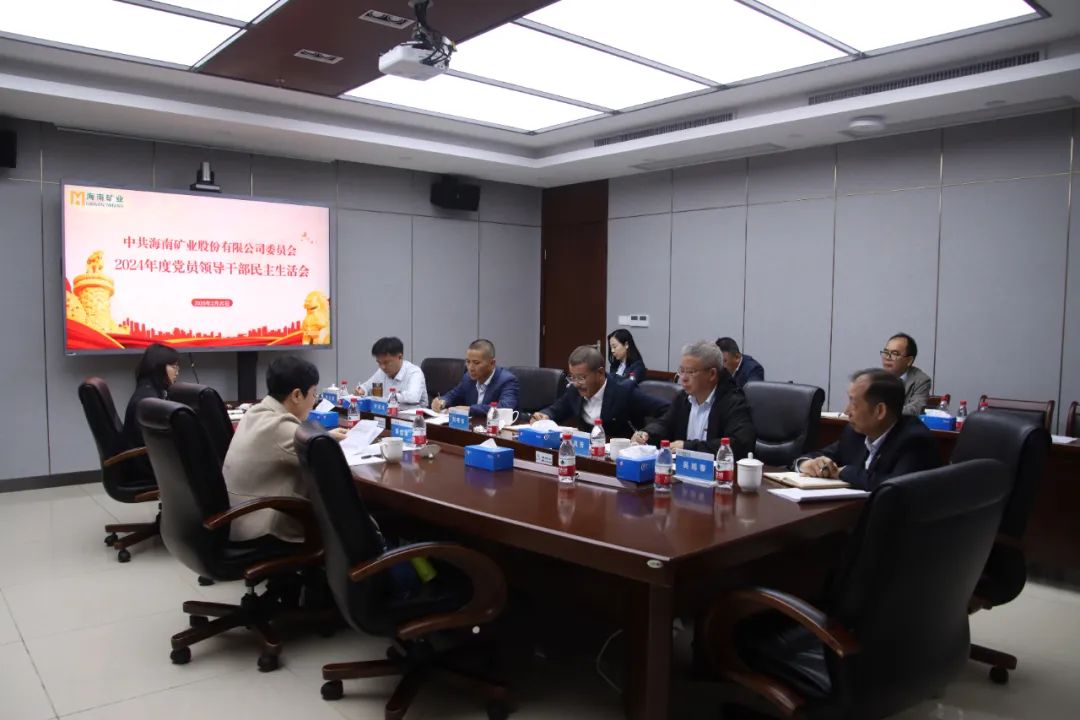 安博app平台党委召开2024年度民主生活会